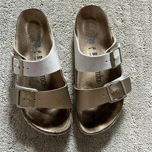 Two tone Birkenstocks